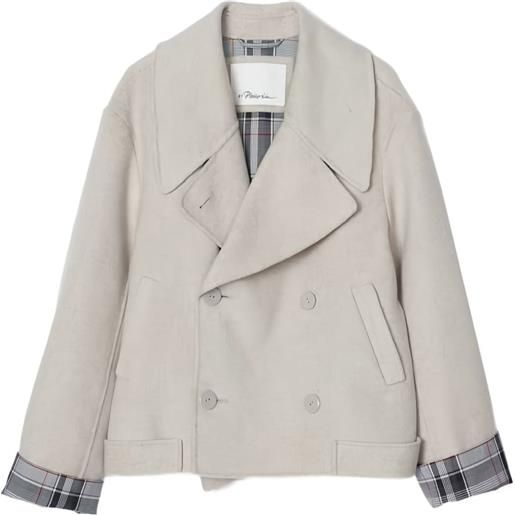 3.1 Phillip Lim giacca doppiopetto - toni neutri