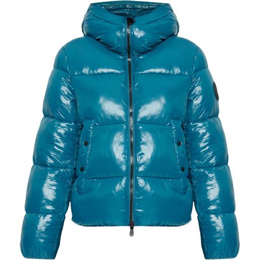 Save The Duck piumino biddy con cappuccio - blu