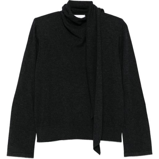 Christian Wijnants felpa a collo alto - charcoal