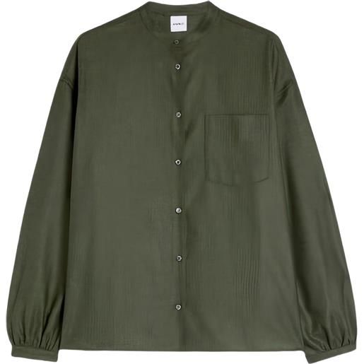 ASPESI camicia con taschino - verde