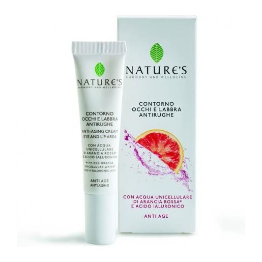 Nature's acque unicellulari contorno occhi e labbra antirughe 15 ml