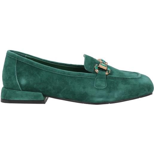 Easy Spirit Velia Mocassini Donna Pelle Scamosciata Blu, 39 EU Larga, Suola Flex