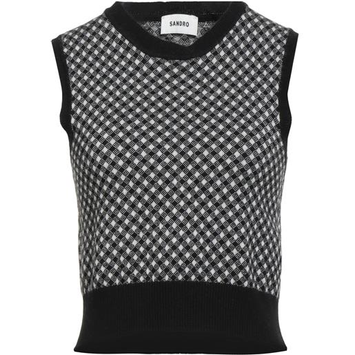 SANDRO - maglia gilet