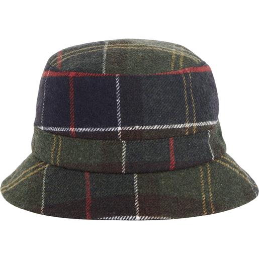 BARBOUR heidi tartan sports hat cappello pescatore