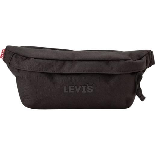 LEVI'S levi's® small banana sling headline logo caviar marsupio