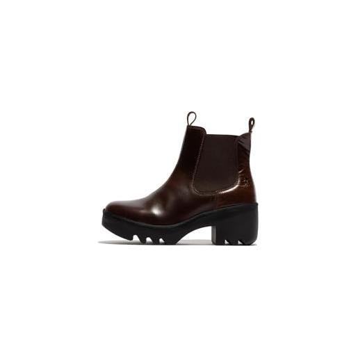 Fly London p501514012 trig514fly stivale alla moda donna, marrone, 39 eu