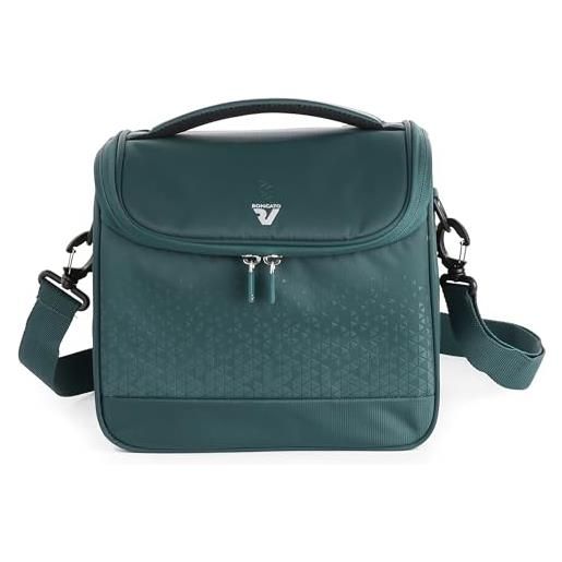 RONCATO crosslite beauty case 27x26x19 cm - verde bottiglia