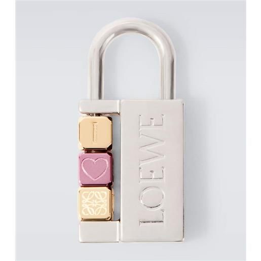 Loewe charm da borsa padlock anagram