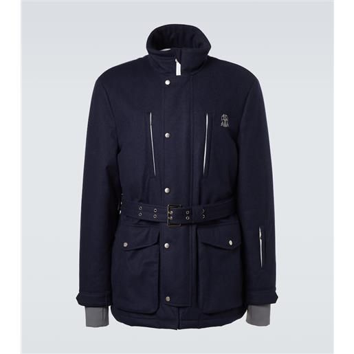 Brunello Cucinelli giacca da sci in lana