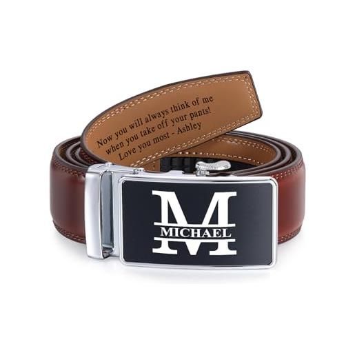 Cinture personalizzate per gli uomini Cinture in pelle