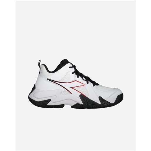 Diadora buzzer 5 cs m - scarpe basket - uomo - bianco