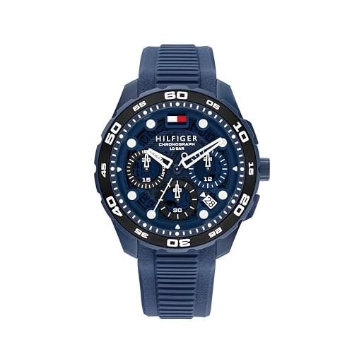 Orologio Locman Stealth Cronografo al quarzo, Cassa in Acciaio e Titanio - Blu 0812B02S-Blblwhsb