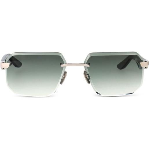 Maybach eyewear occhiali da sole the visionist - argento