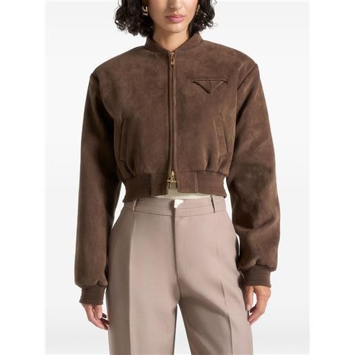 Manière De Voir bomber monique con spalle ampie - marrone