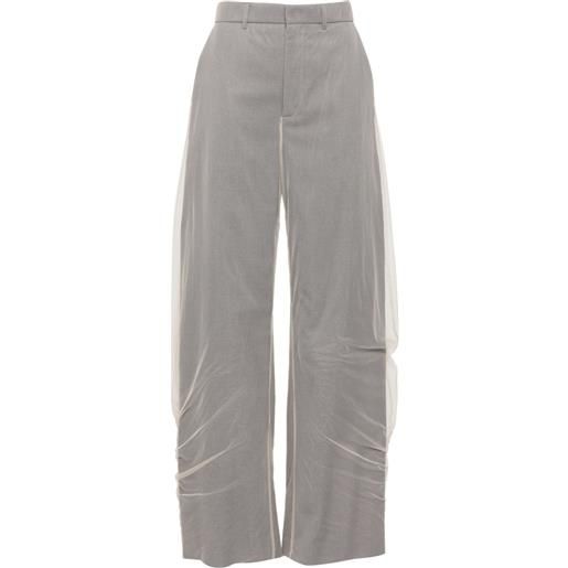 Y/Project pantaloni drappeggiati - toni neutri