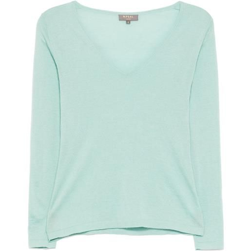 N.Peal camicia imogen - verde