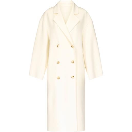 LouLou de Saison cappotto doppiopetto borneo - bianco