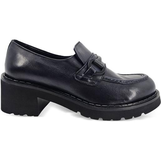 Madison.Maison mocassini con suola chunky - blu