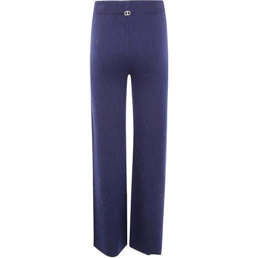 TWINSET pantaloni dritti - blu