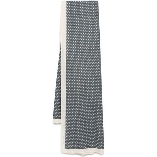 N.Peal foulard a fantasia - blu
