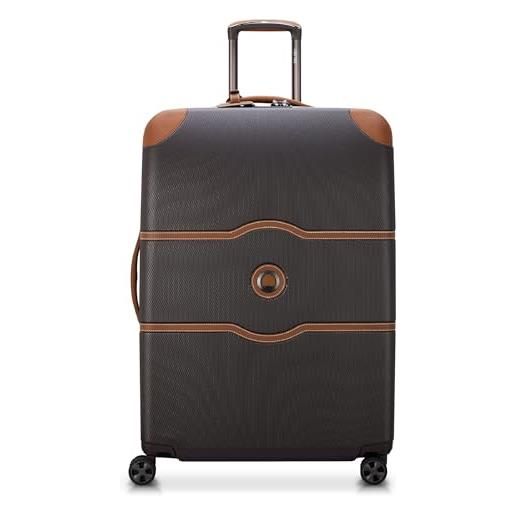 DELSEY PARIS delsey chatelet air 2.0, valigia rigida, 52,71 x 32,39 x 76,2 cm, marrone