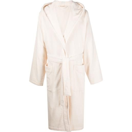 TEKLA vestaglia con cintura - toni neutri