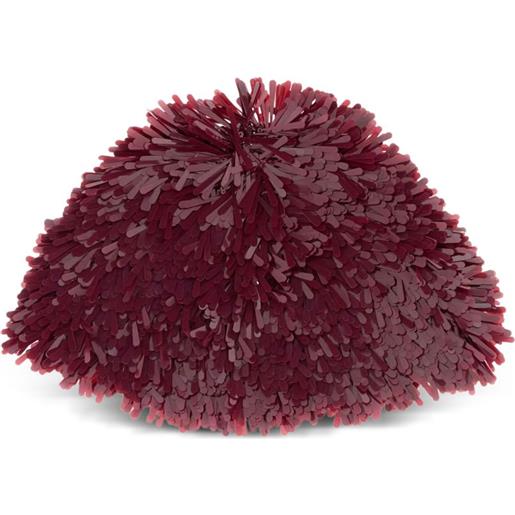 Alanui cappello con paillettes - rosso