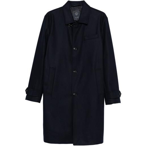 Fay cappotto con bottoni - blu