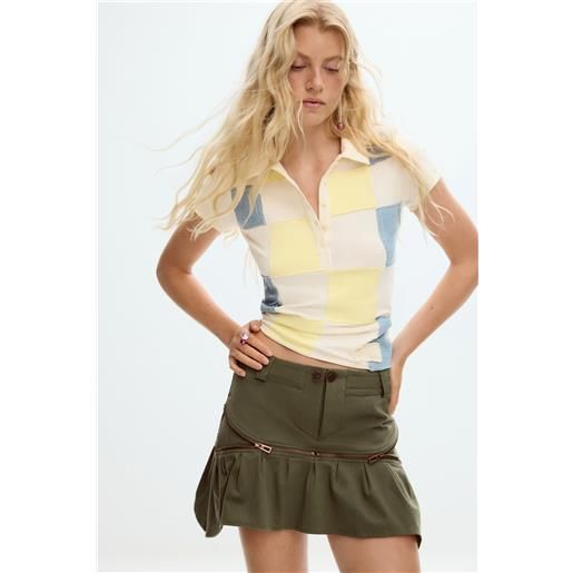 Desigual polo con patch