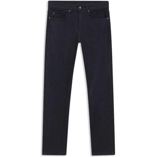 BOSS jeans con fit affusolato in comodo denim elasticizzato blu puro, blu scuro
