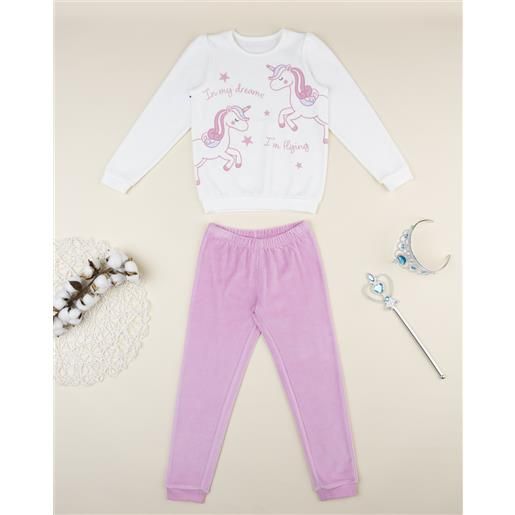 Prénatal pigiama bambina due pezzi unicorni
