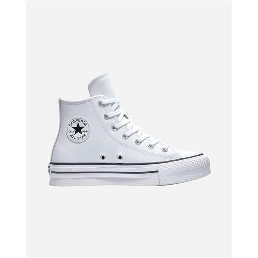 Converse chuck taylor all star eva lift gs jr - scarpe sneakers - bianco