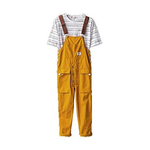 GMFOSEOZ - salopette da uomo, taglia unica, per uomo giallo xxxxxl