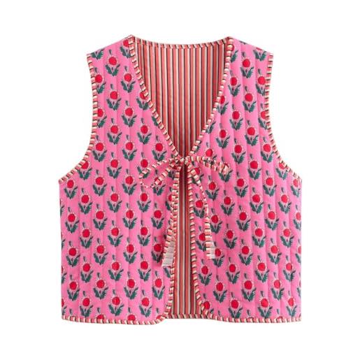 Attria cutecore y2k coquette gilet per le donne floreale estetica cottagecore maglione kawaii fairycore abbigliamento carino giapponese top, fiore. , s