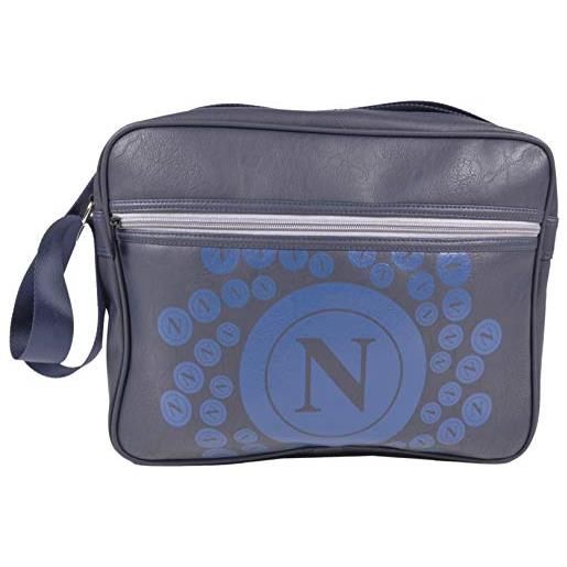 Ssc napoli cartella cartella, 37 cm, blu