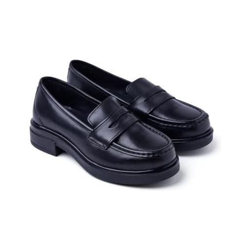 GIOSEPPO Fraham – Stivaletto Chelsea Unisex Bambini E Ragazzi In Pelle Nera, Con Cerniera E Suola TPR - 2