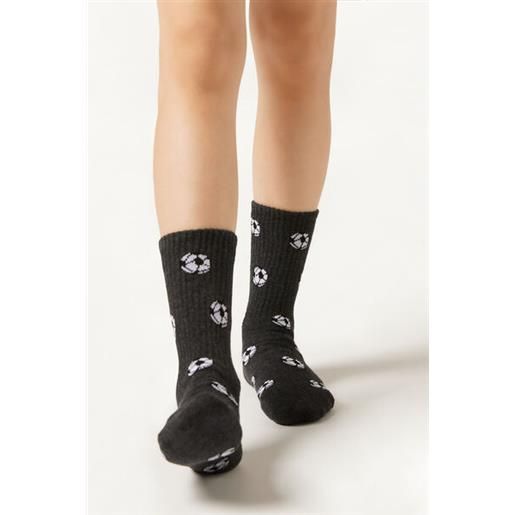 Calzedonia calzini sport fantasia bambini grigio