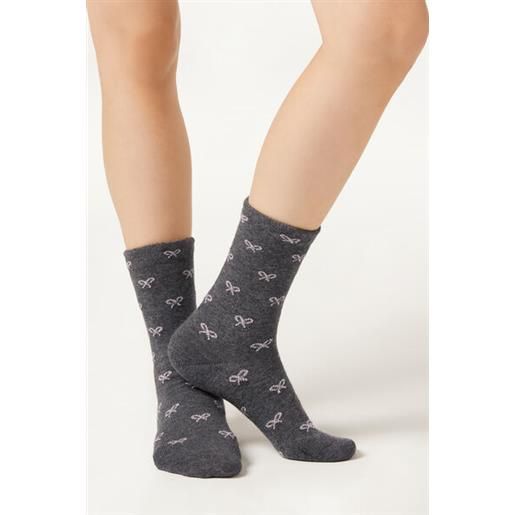 Calzedonia calzini fantasia bambini grigio