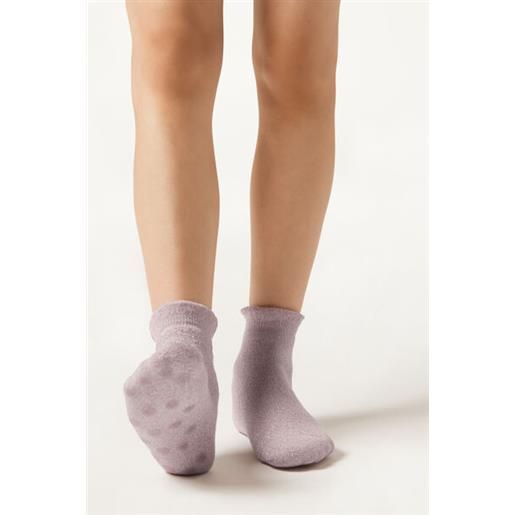 Calzedonia calze antiscivolo in fantasia bambini rosa