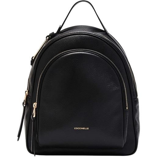 Coccinelle zaino in pelle con grana linea Coccinelle malory