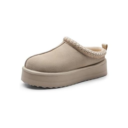 ofoot Pantofole da donna confortevoli in memory foam con retro chiuso