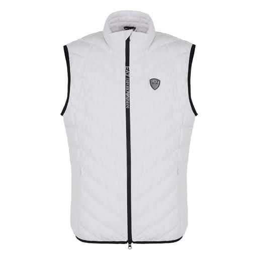 EA7 emporio armani gilet uomo packable premium shield 8npq02pne1z 8057767519742 - bianco xs