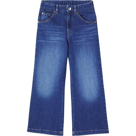 Chloe Kids chloã© kids jeans a gamba larga a vita media