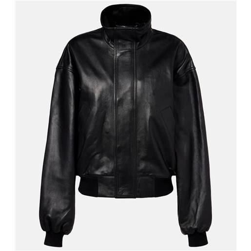 Balenciaga giacca in pelle