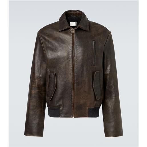 The Row giacca akia in pelle