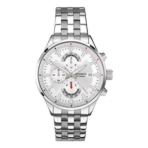 SEIKO SND367PC - Orologio da polso Uomo al Quarzo Cronografo e Datario