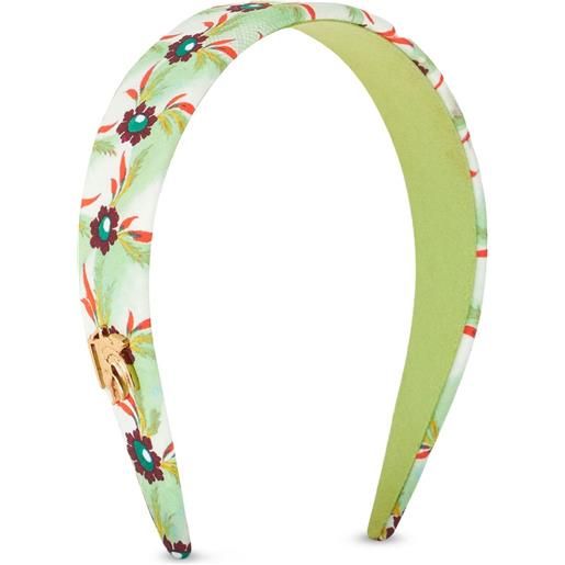 ETRO fascia a fiori - verde