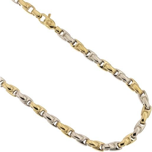 Set Collana E Bracciale Uomo Hip Hop - Catena Cubana Miami In Argento - Foto 9