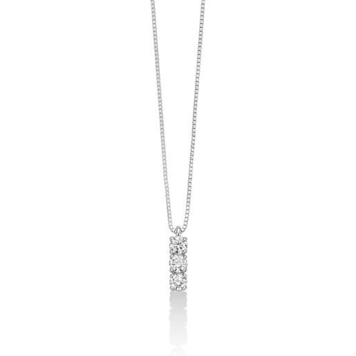 NKlaus Collana A Serpente In Argento 925 Con 8 Diamanti, Larghezza 1 Mm – Gioiello Sottile E Elegante Per Donne