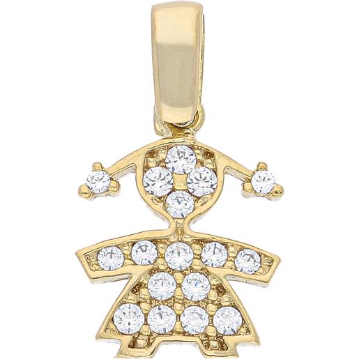 Gioielleria Lucchese Oro ciondolo bimba oro giallo gl101564